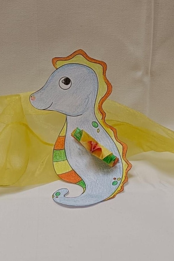Make a seahorse