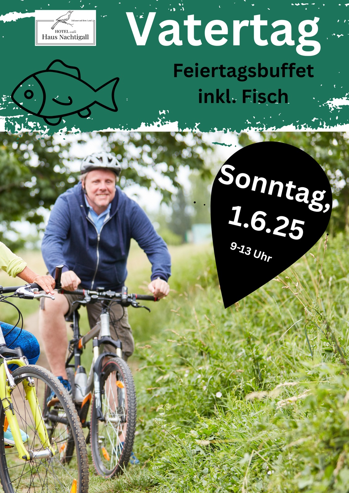 Vatertag - Sonntag, 1.6.25