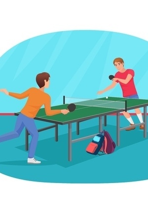 Torneo di tennis da tavolo (all'interno o all'esterno) image