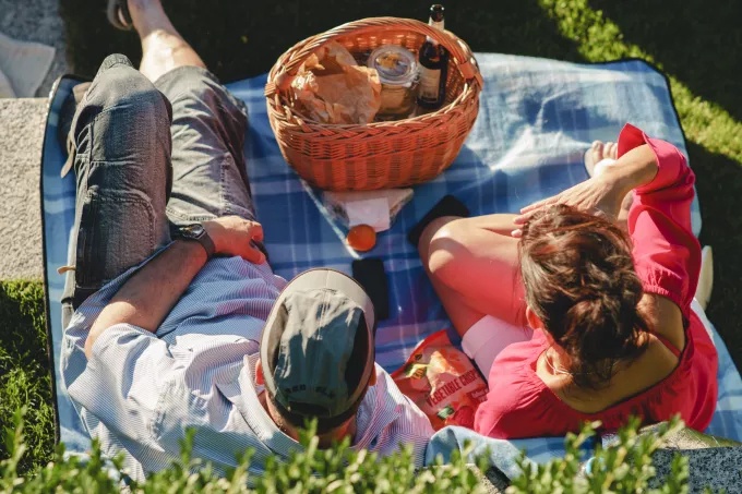Picknick am Seerosenteich