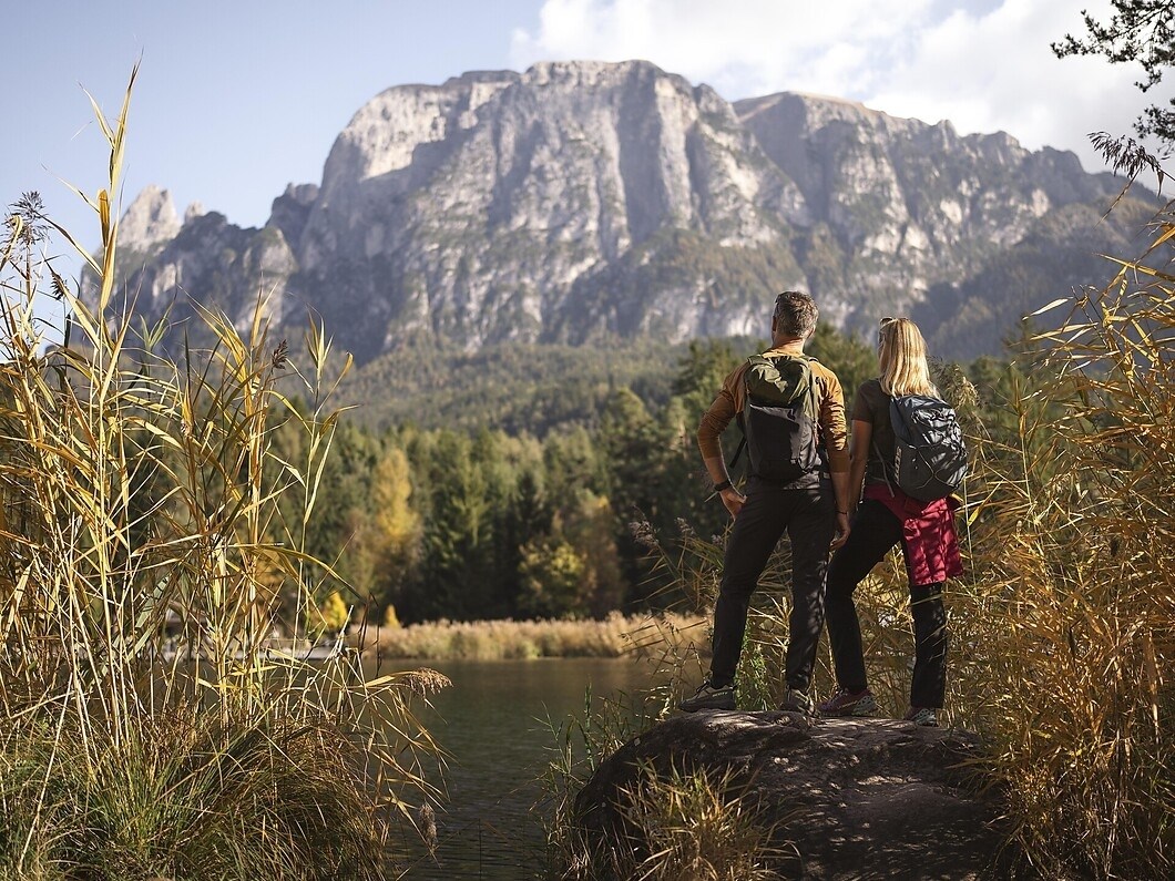 Geführte Wanderung von Tiers nach Völs über Almen und Weiher