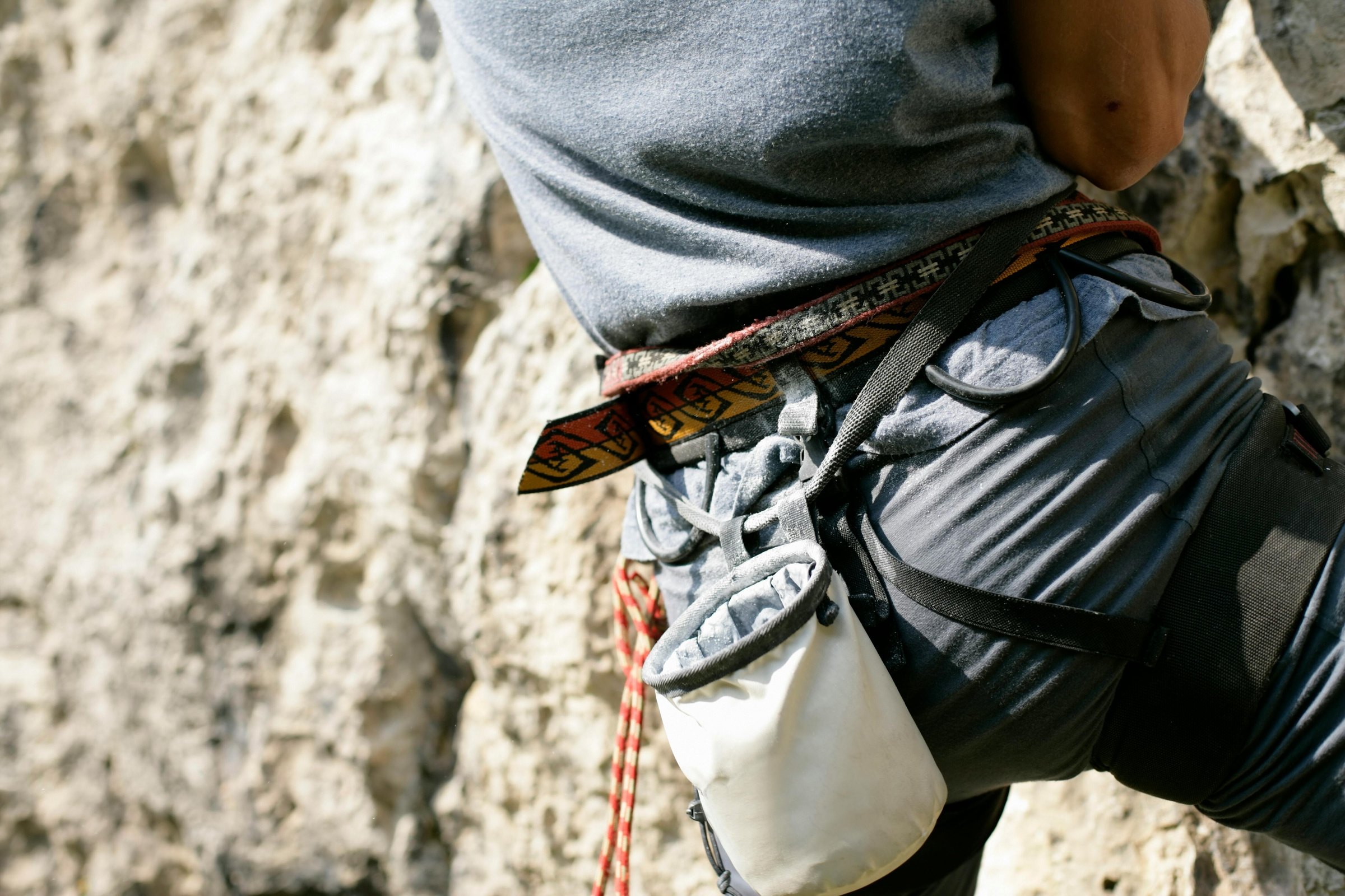 First climbing experiences in the climbing garden in Klammstein