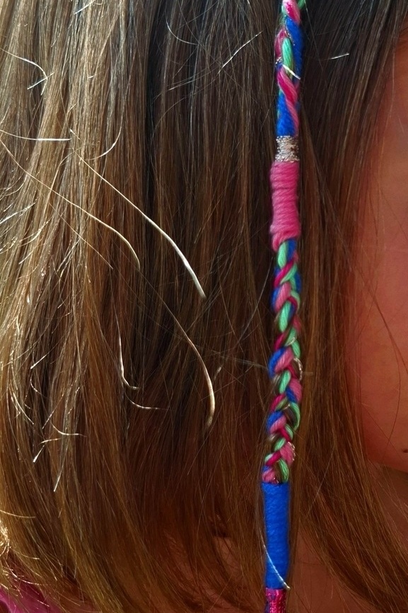 Coole Haar  Strähnen für Familien mit KIDS ab 3 Jahren