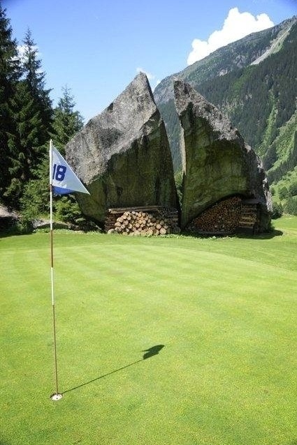 Golf course with Michael Vonbank at Montafon Golf Club