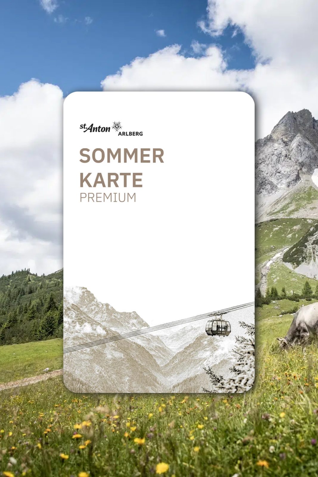 Summer map St. Anton