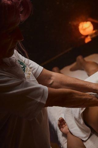 Intensive Rückenmassage