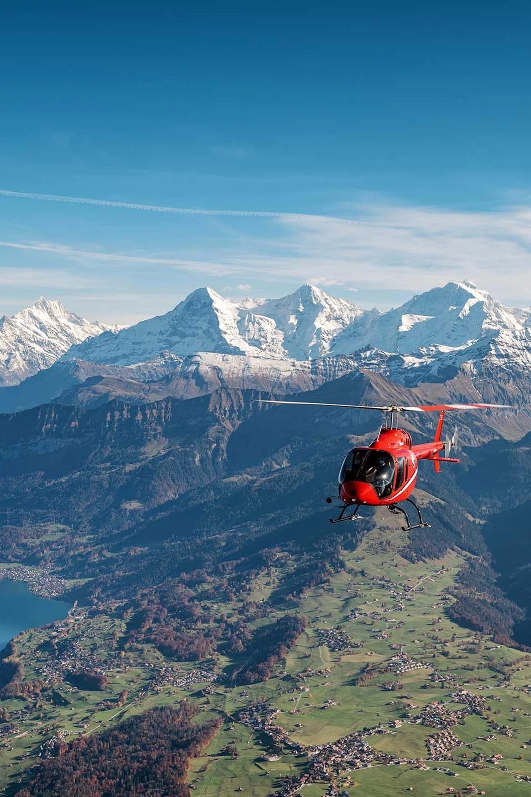 Stockhorn 360° Adventure – Helikopter- und Seilbahntour
