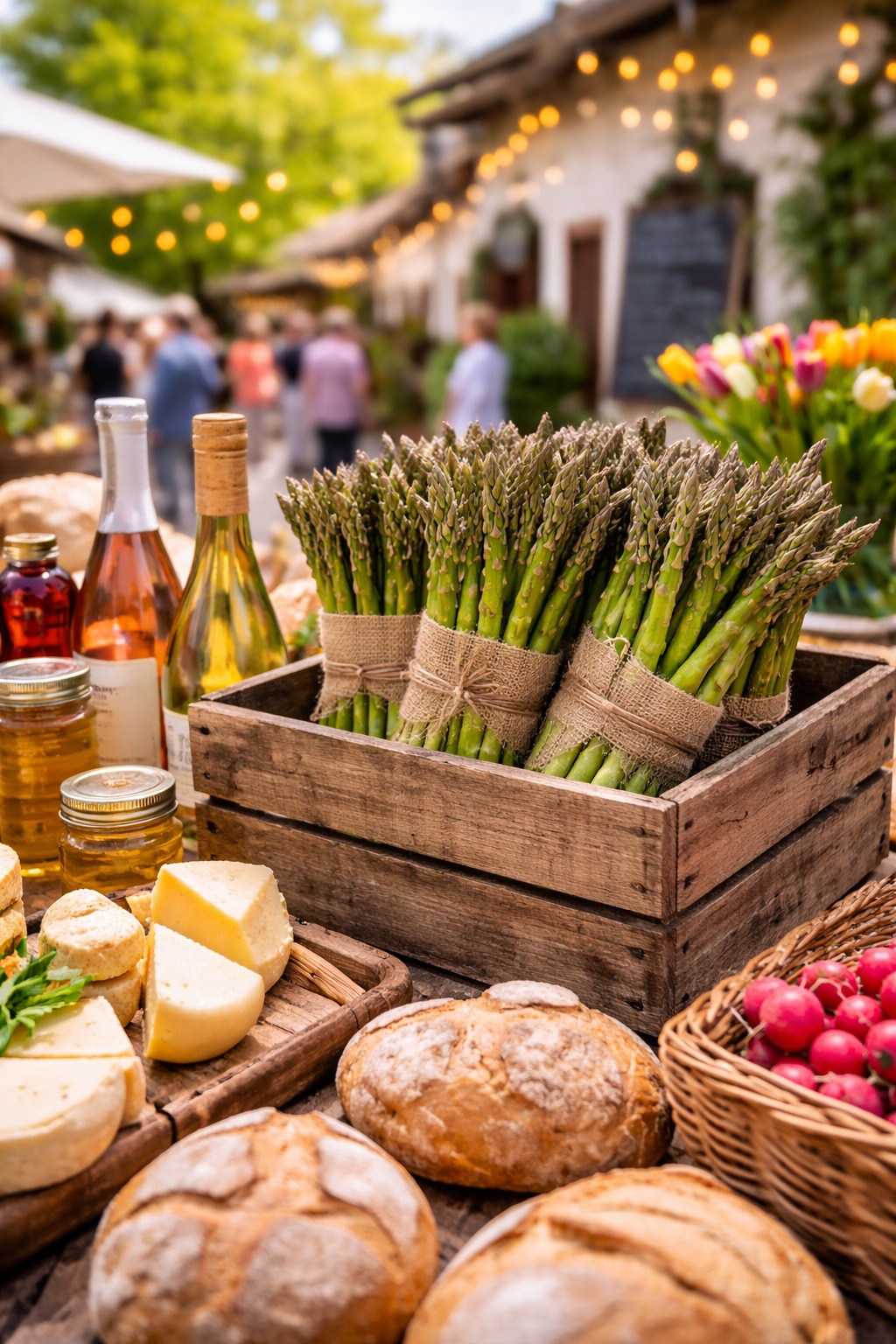 SPRING. KELLERGASSEN. MARKET - Purbach
