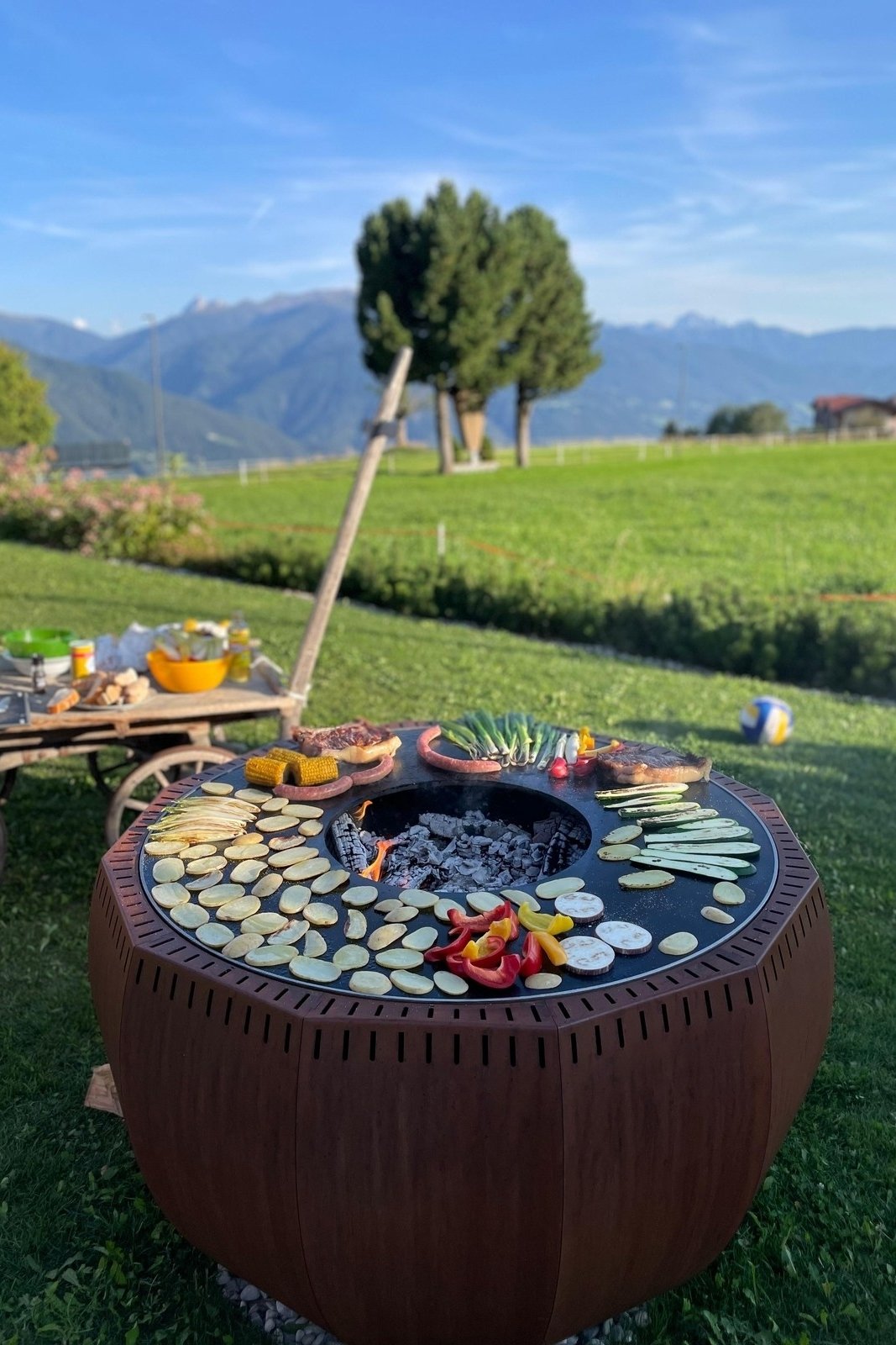 Barbecue experience - enjoyment on vacation