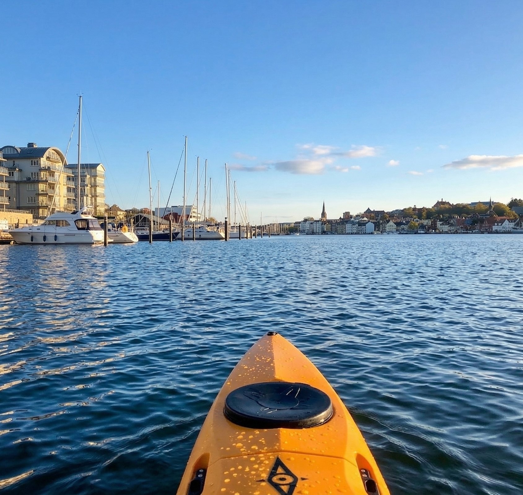 Fördepaddeln in Flensburg – Kajaktour durch die Stadt