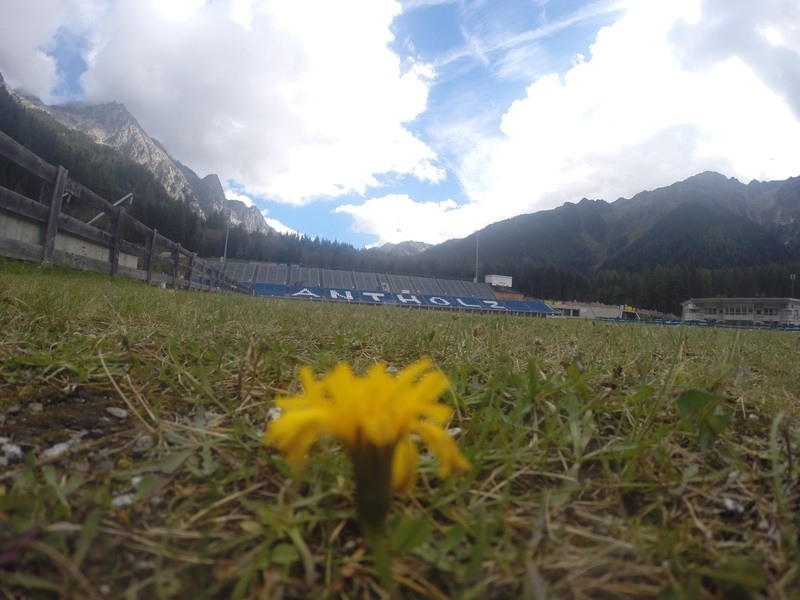 Original Sommer-Biathlon in der Südtirol Arena in Antholz 