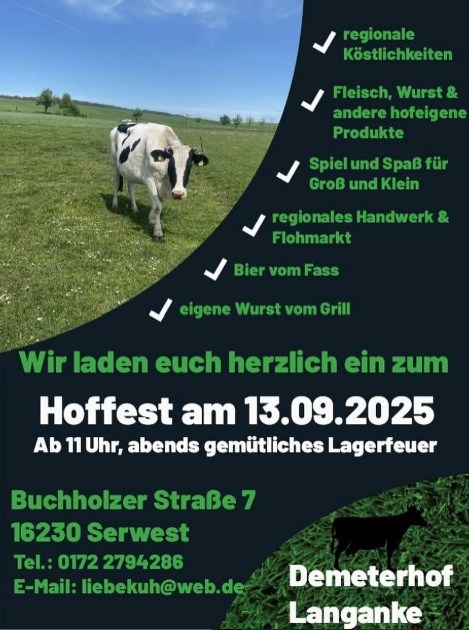 Hoffest auf dem Demeterhof Langanke