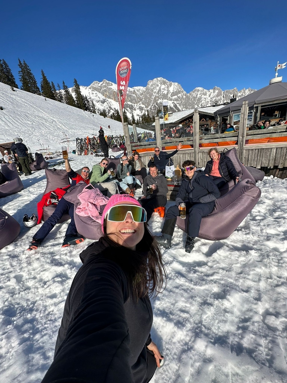 Ski day with Maxi Sturm