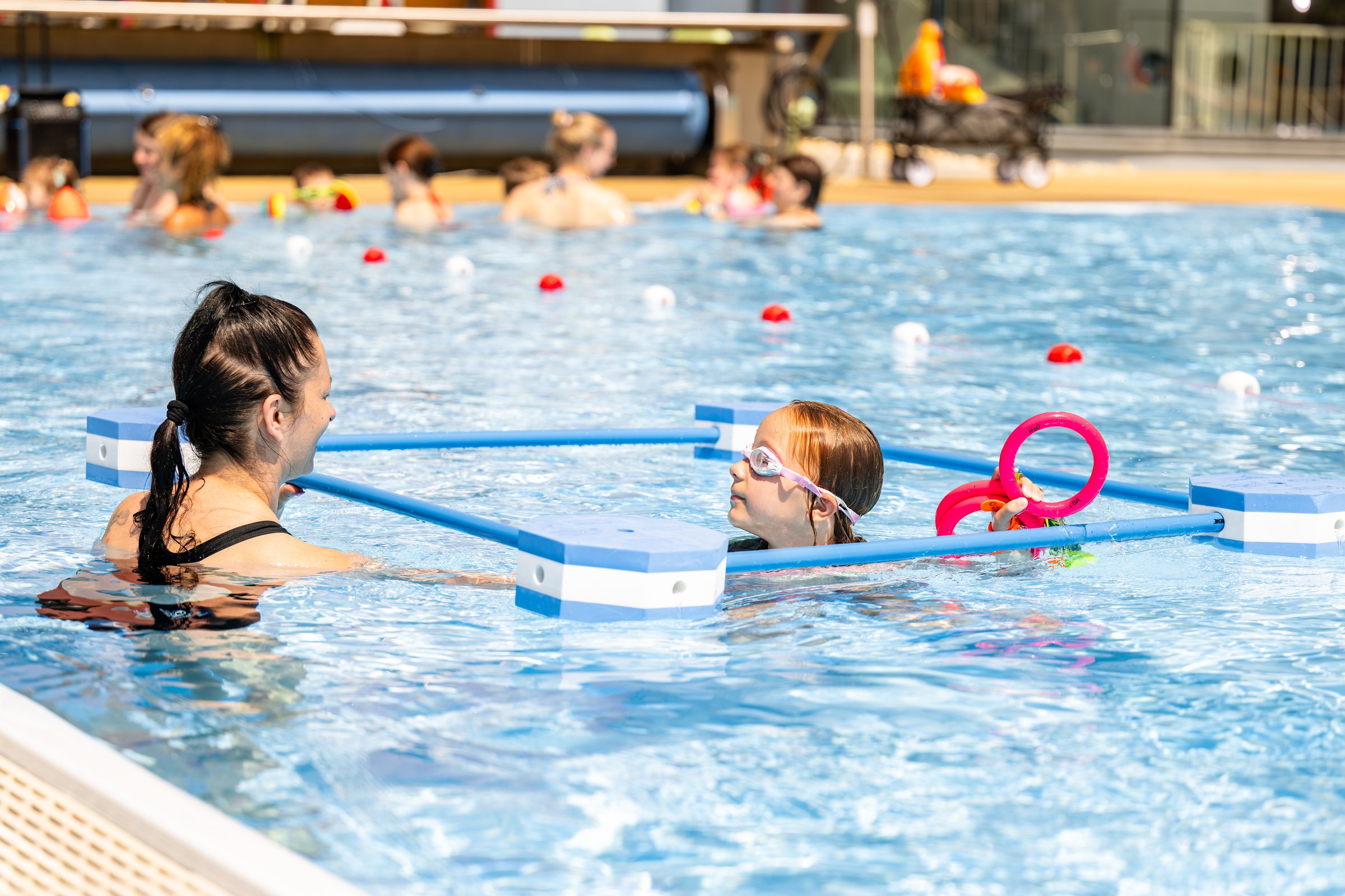 5er Block Privatschwimmstunden Tagesgast exkl. 3h Karte Begleiter