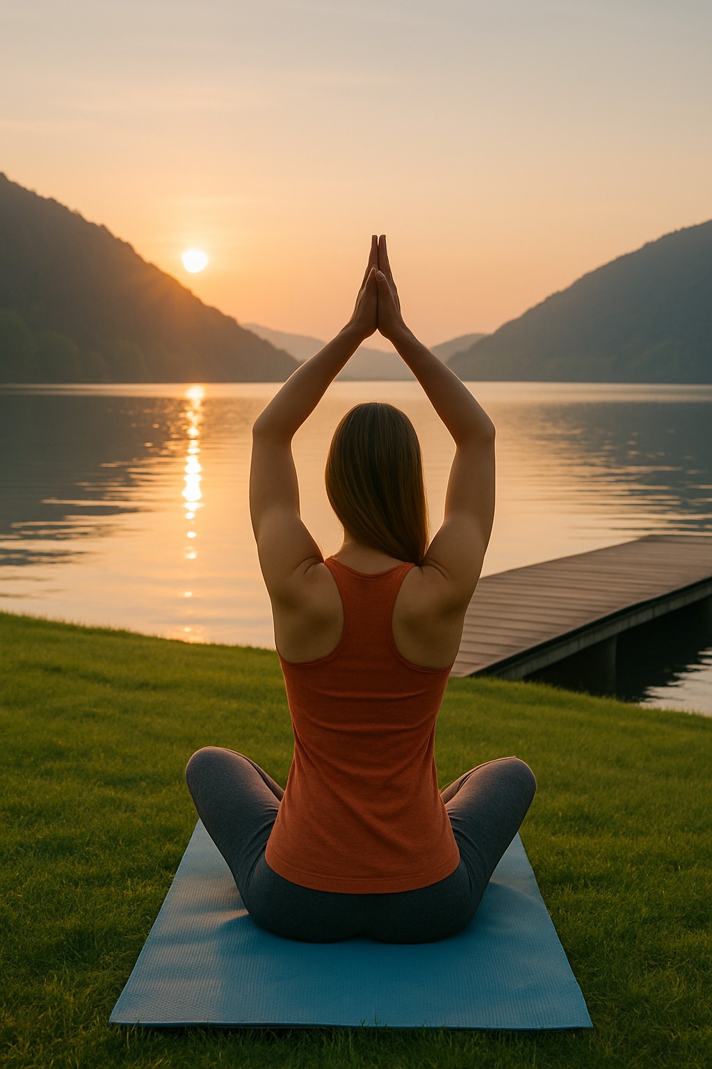 Yoga op het weststrand