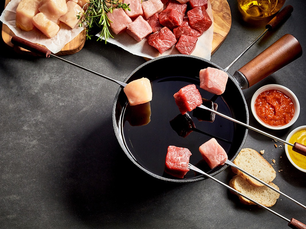 Fleisch-Fondue