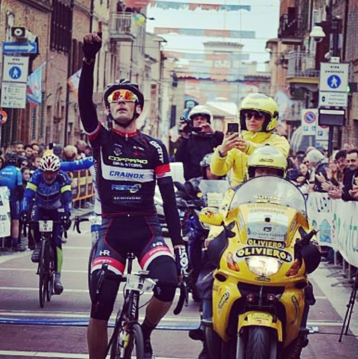 Cicli Copparo presente alla Lipobreak Race con Cecchini, Pozzetto e Cini
