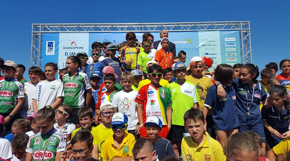 Le gare di circuito su strada della seconda giornata del Meeting Nazionale Giovanissimi 2017