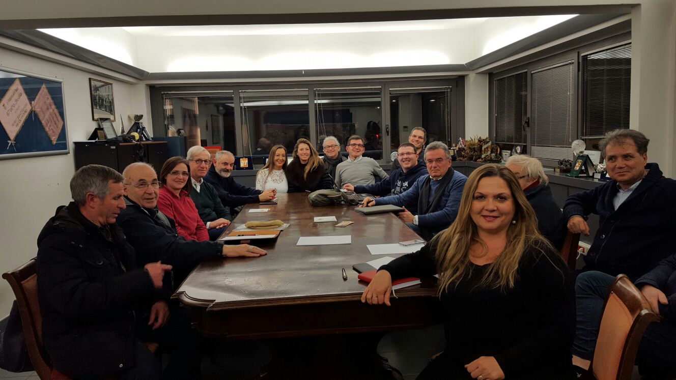 L’incontro tecnico tenutosi presso il Municipio di Porto Sant’Elpidio in vista del Meeting Nazionale dei Giovanissimi FCI dal 15 al 18 giugno
