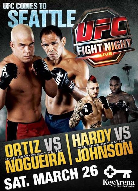 Ufficiale Antonio Rogerio Nogueira vs. Tito Ortiz a Marzo 9