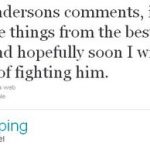 Michael Bisping risponde via twitter al messaggio di Anderson Silva 8