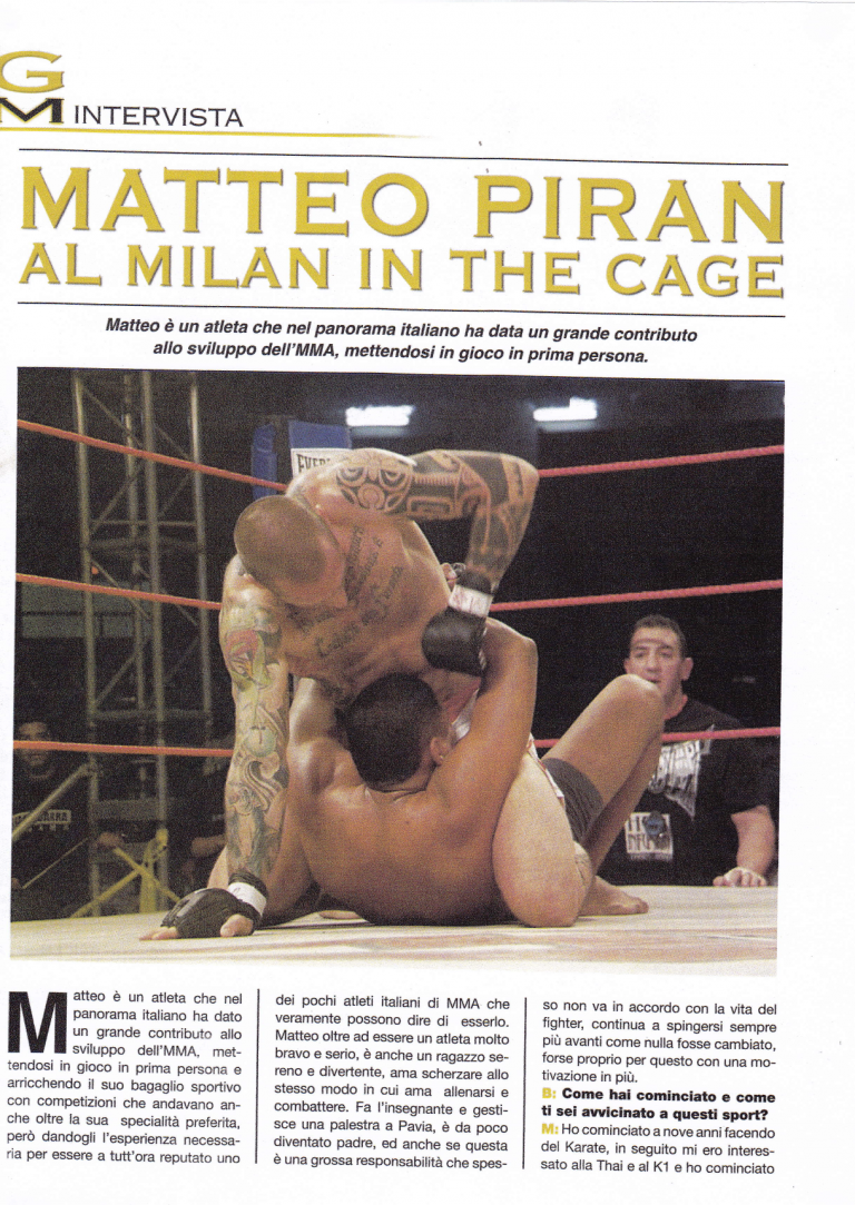 Matteo Piran su Budo International 7