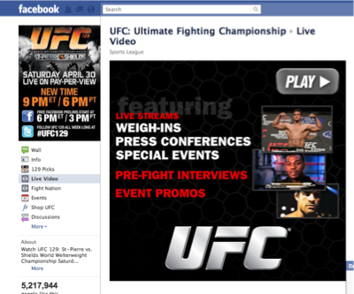 UFC 129 Prelims: TUTTI gratis su Facebook 5