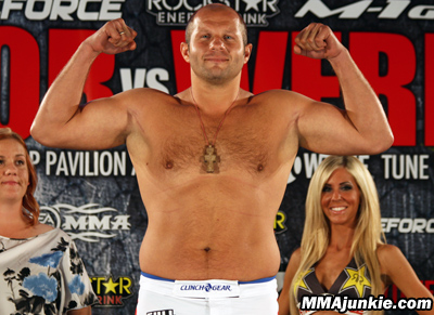 Fedor sembra in forma 10