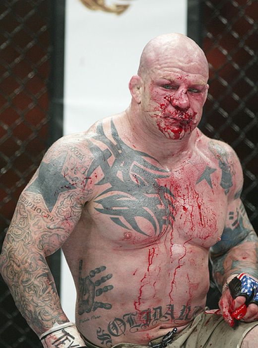 Jeff Monson al Strikeforce Overeem vs Werdum 10