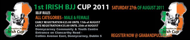 27 agosto: Irish Bjj Cup 2