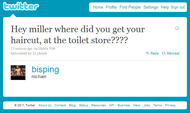 Bisping da il via alle danze 2