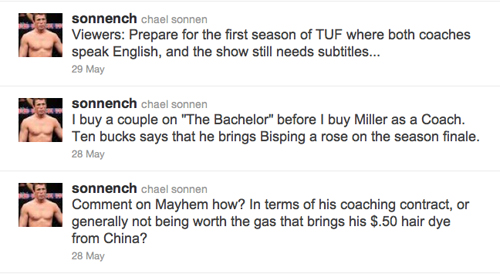 Sonnen Tweeta su Miller 9