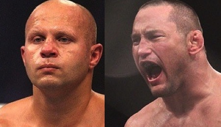 Fedor Emelianenko fa i guanti con Denis Lebedev 11