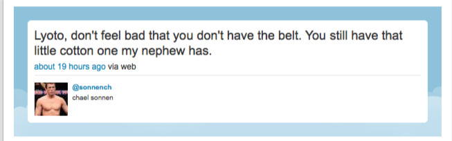 Sonnen è un Epic Troll 11