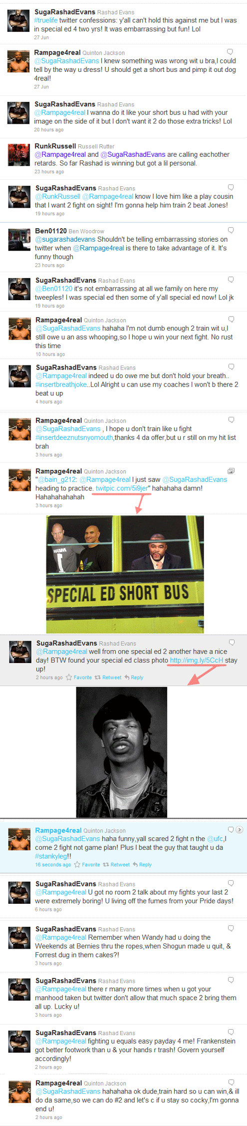 Rampage e Rashad si vogliono davvero bene.... 7