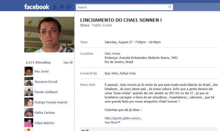 Chael Sonnen Brazilian Welcome Party 12