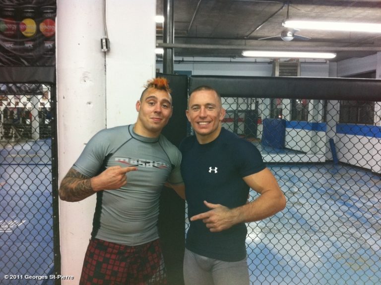 Gsp si allena con.... Dan Hardy ! 16