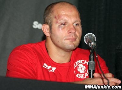 Il prossimo match per Fedor 1