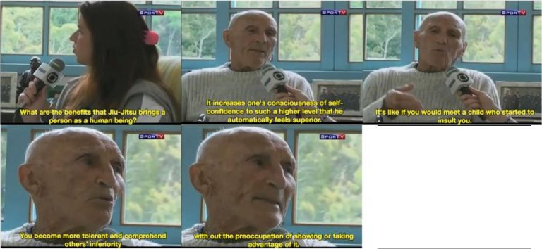 Helio Gracie & la consapevolezza di se che ti da il Jiu-jitsu 2