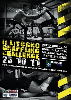 Livorno Grappling Challenge: iscrizioni chiudono Giovedi 5