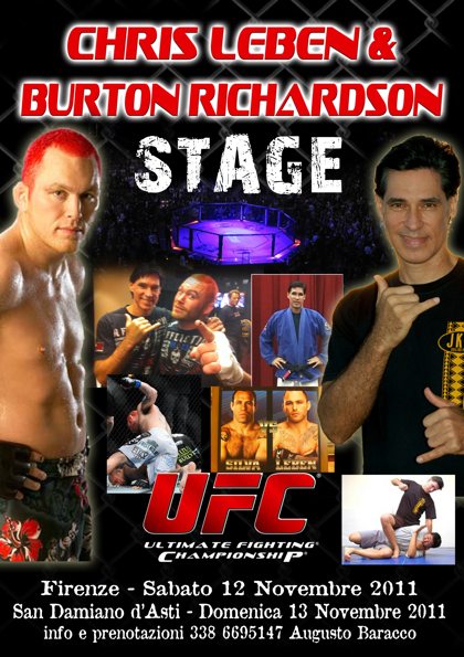 Chris Leben & Burton Richardson in Italia (13 Nov 2011) 3