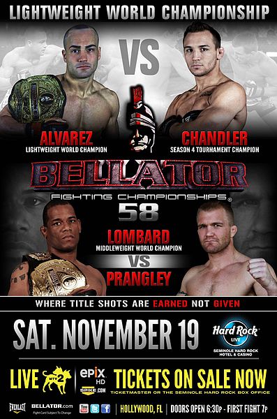Video Bellator 58 : Michael Chandler vs. Eddie Alvarez - incontro completo 6