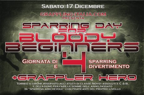 Grappling-Italia.com presenta: <br> <b>Sparring Day</b> 4 a Milano il 17 Dicembre 10