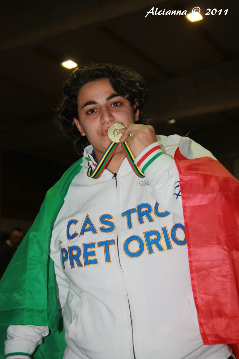 Campionessa Europea Pankratio 2011