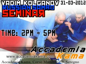 sambo awminar Kolganov Seminario di Sambo con Vadim Kolganov a Milano 1