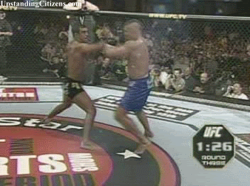 BelfortLiddell 4 .gif animate (goduriose) di Vitor Belfort che je mena 3