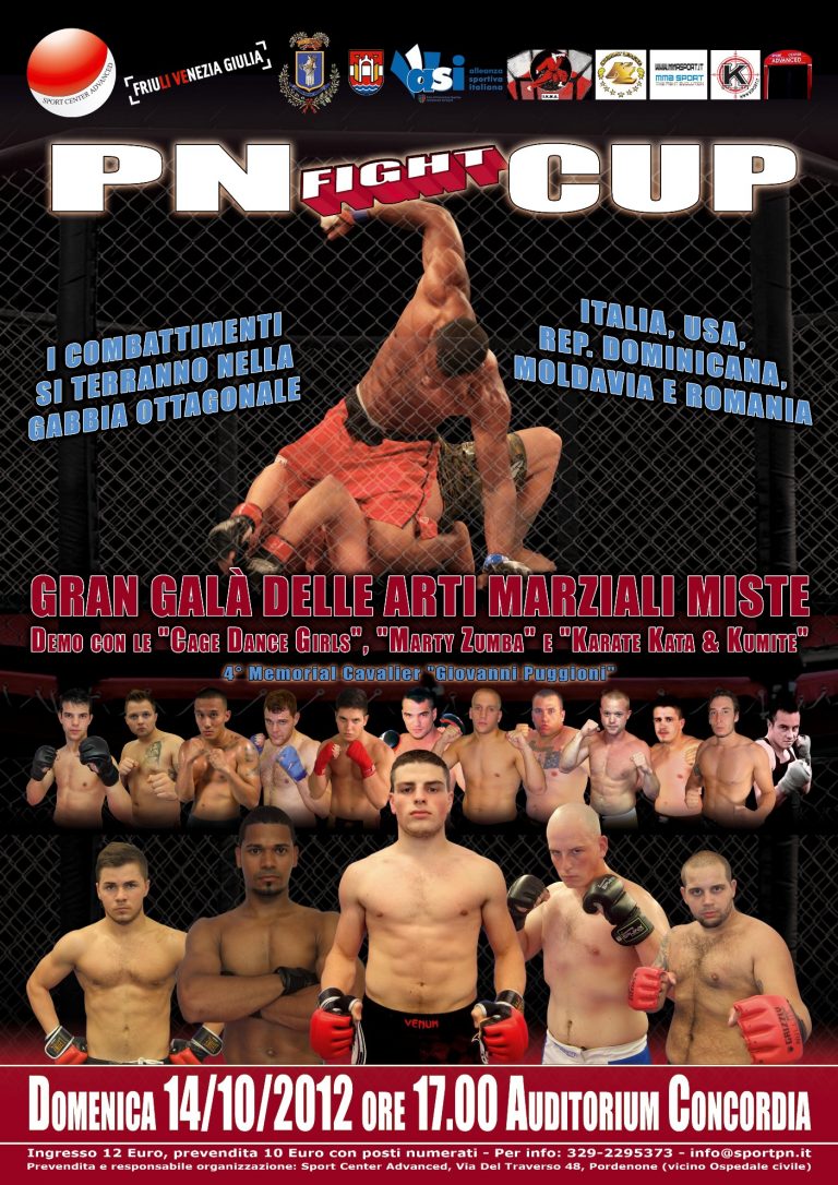 Pordenone SuperSfida MMA Italia-USA: PN Fight Cup 7