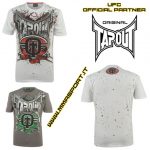 T-shirts TAPOUT bianca-rossa mmasport.it