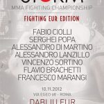 Storm FC - MMA a Roma - 10 Novembre