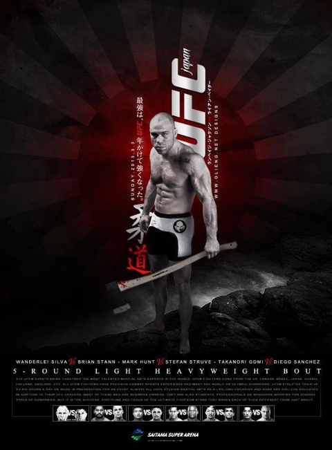 UFC-Japan5- silva vs Stann